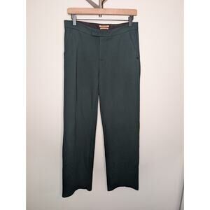 Scotch & Soda Women's Trousers Hunter Green Viscose Size M Maison Scotch
